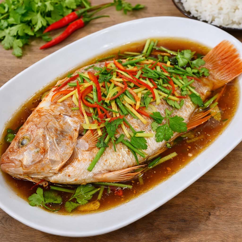 ทับทิมนึ่งซีอิ๊ว