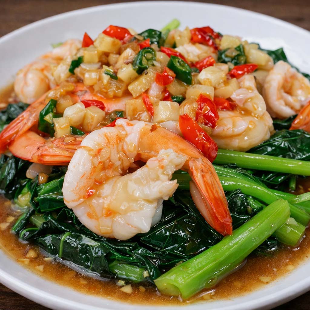 ผัดคะน้าทะเล