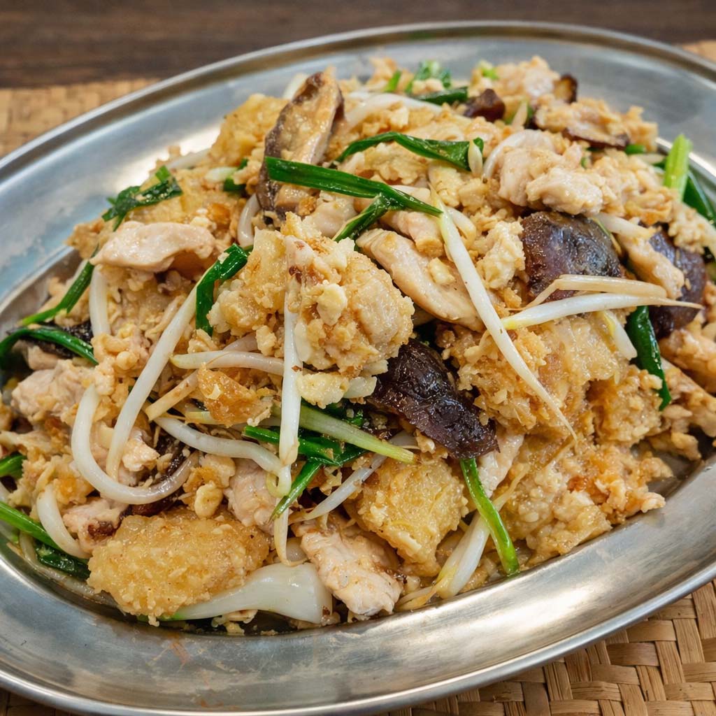 กระเพาะปลาผัดแห้ง