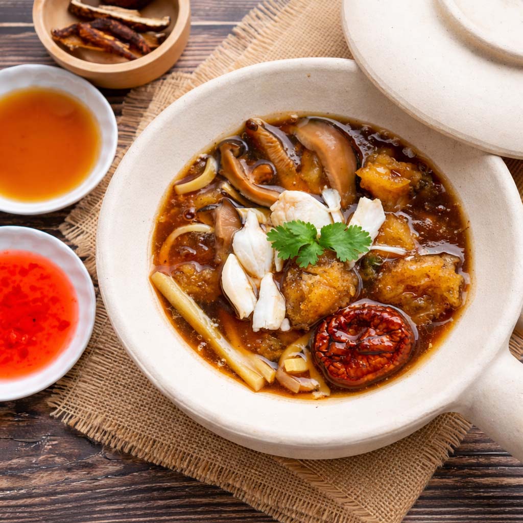 กระเพาะปลาน้ำแดง