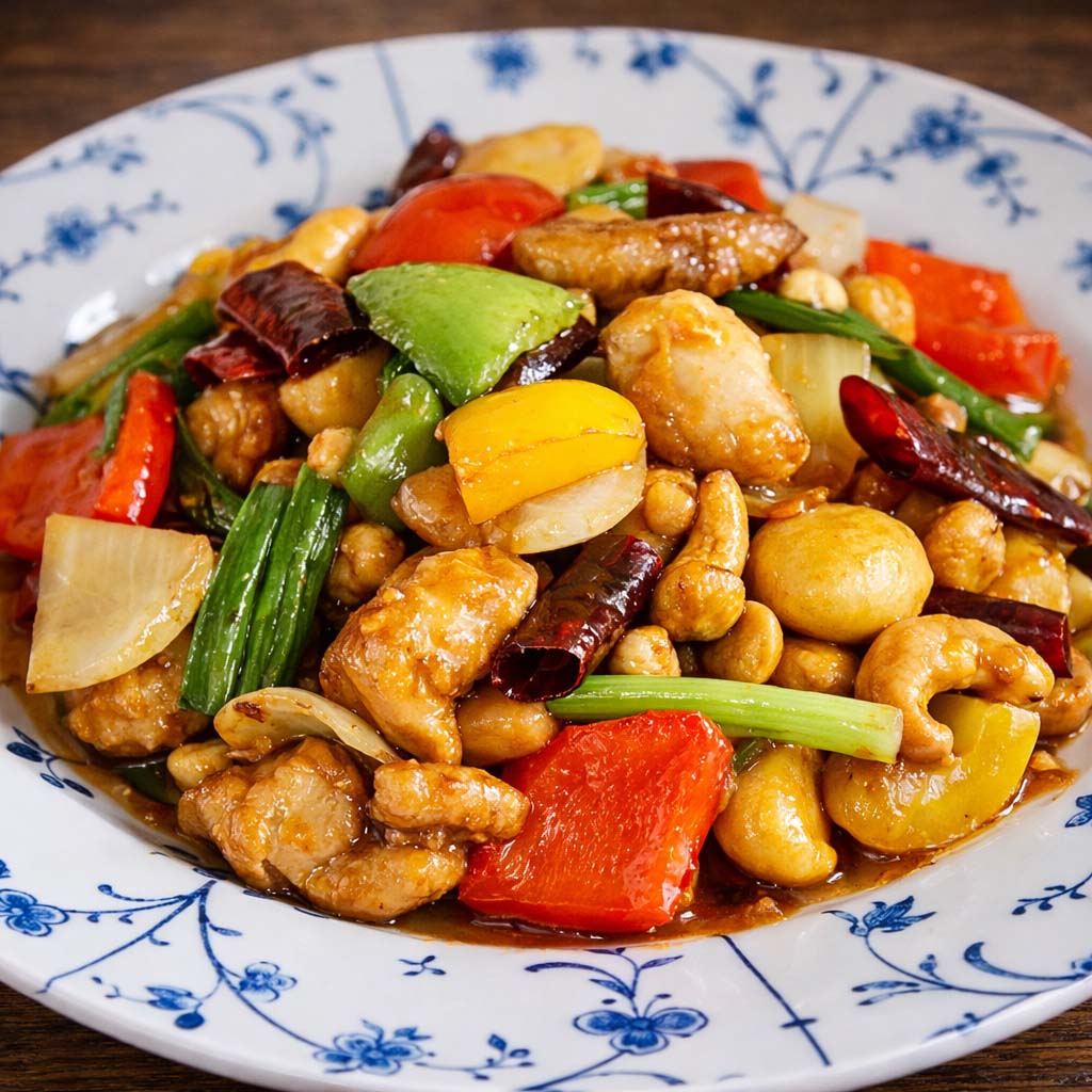 ไก่ผัดเม็ดมะม่วง