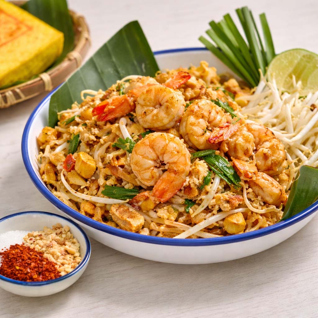 ผัดไทยทะเล