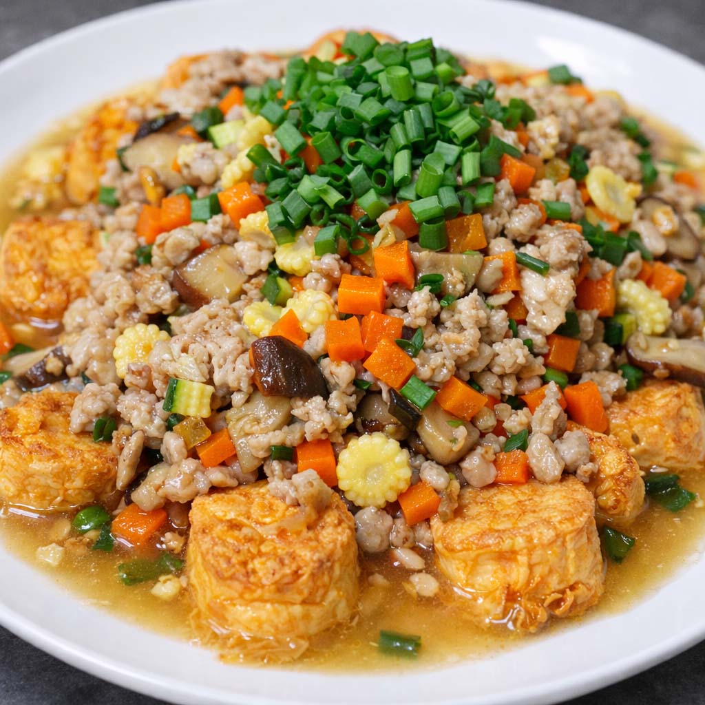 เต้าหู้ทอดทรงเครื่อง