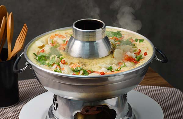 ไข่ตุ๋นหม้อไฟหมูสับ