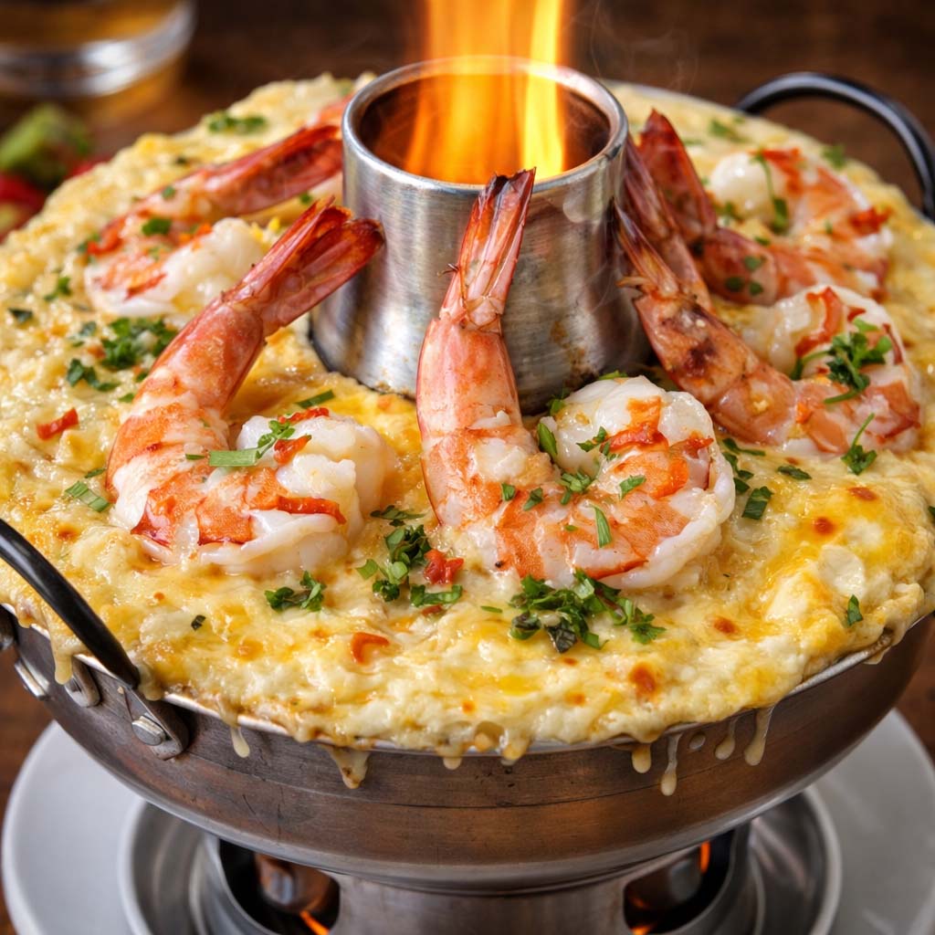 ไข่ตุ๋นหม้อไฟทะเลชีส