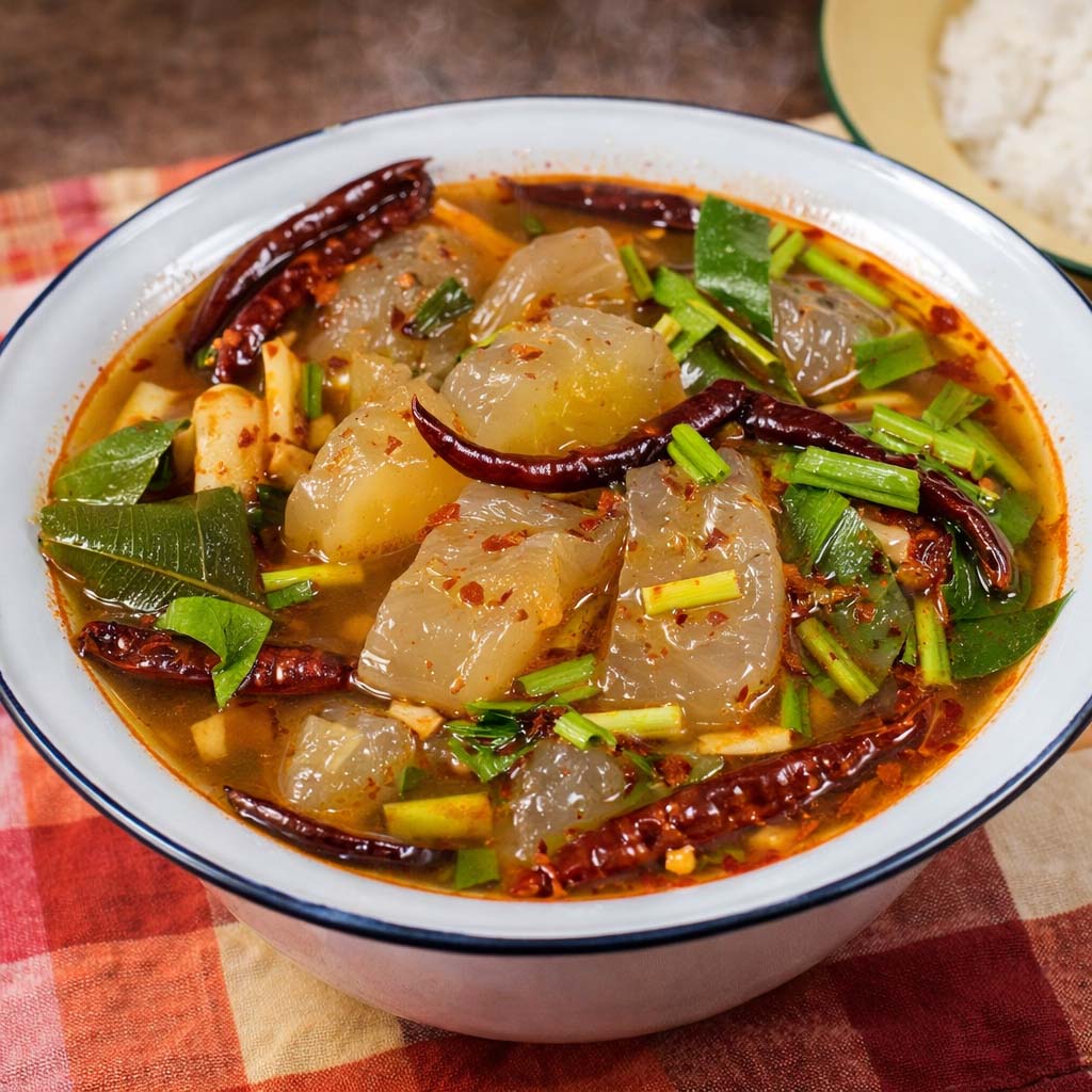 ต้มแช่บเอ็นแก้ว