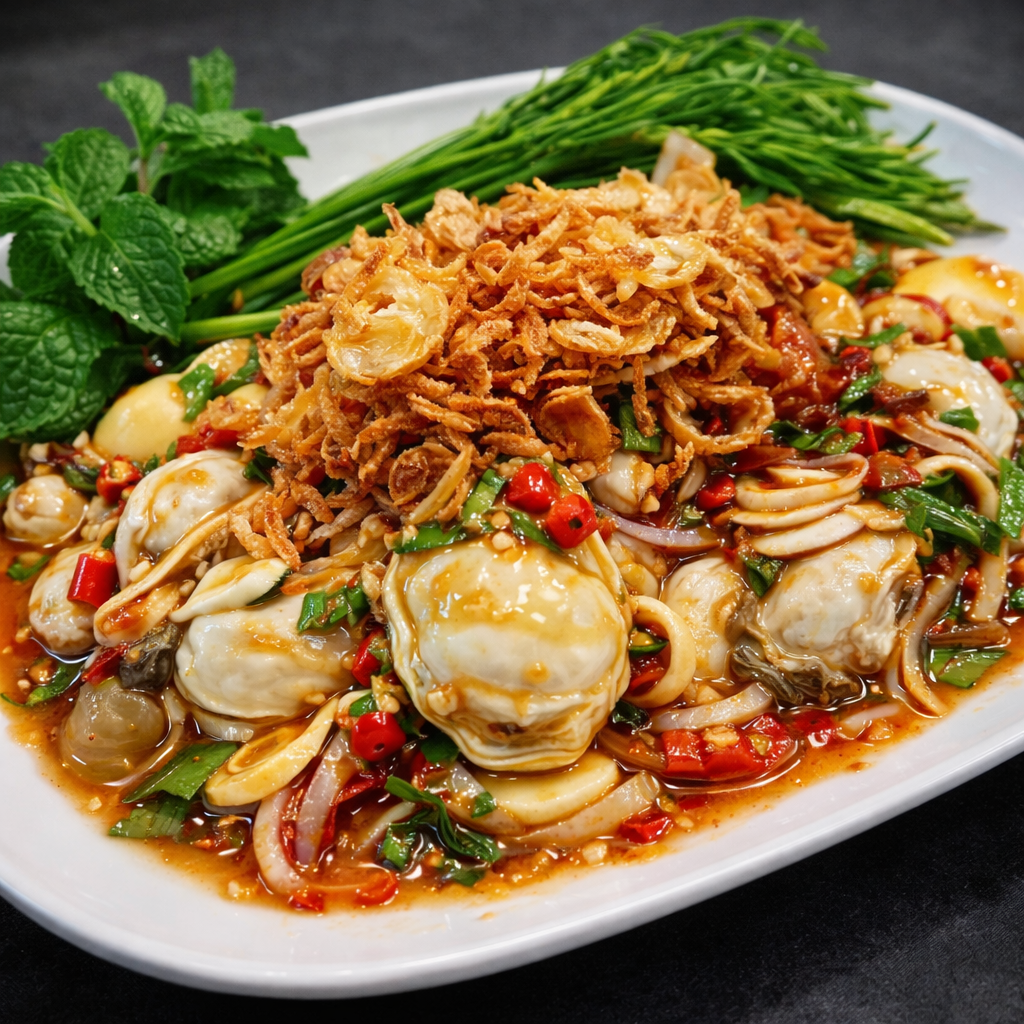 ยำหอยนางรม