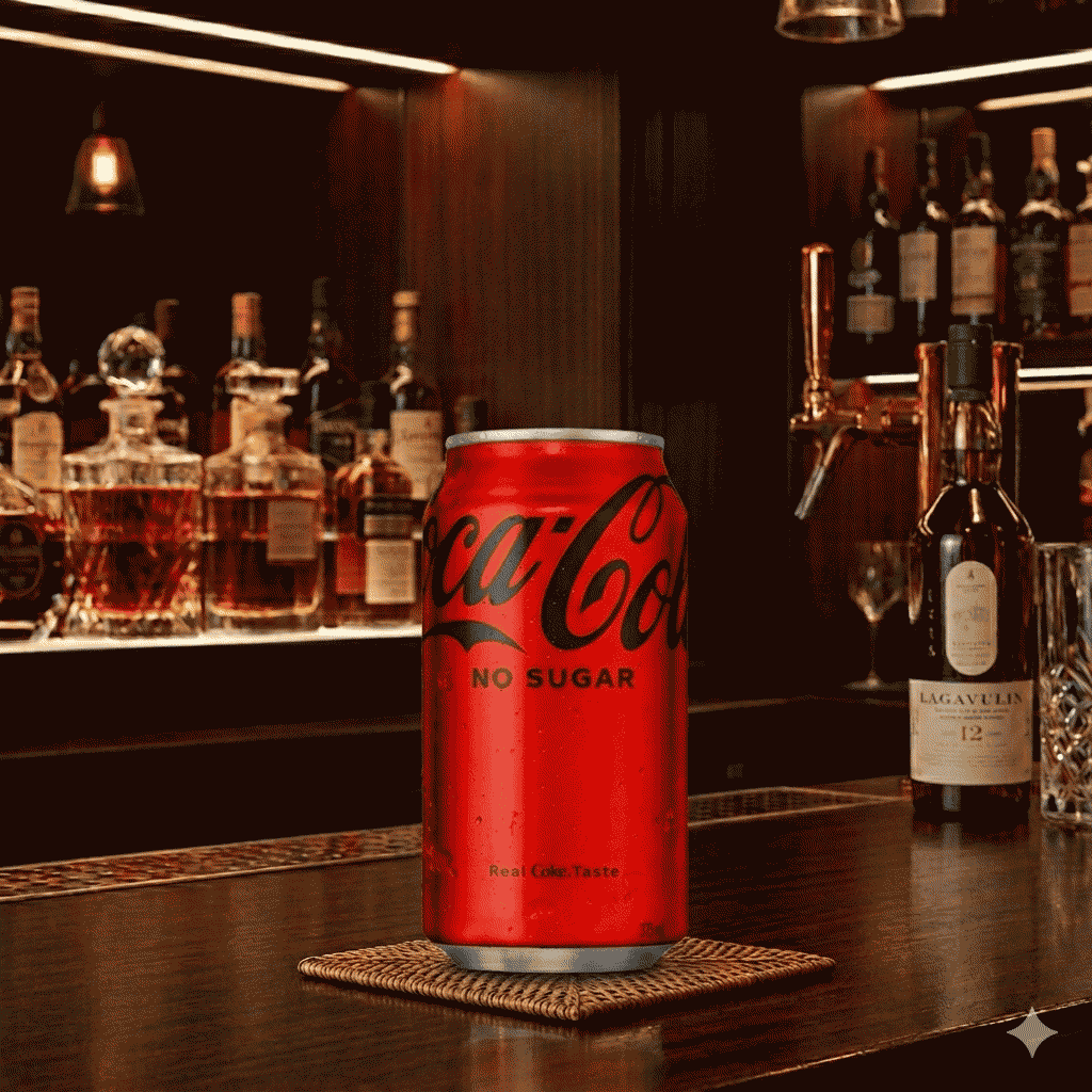 Coke zero can