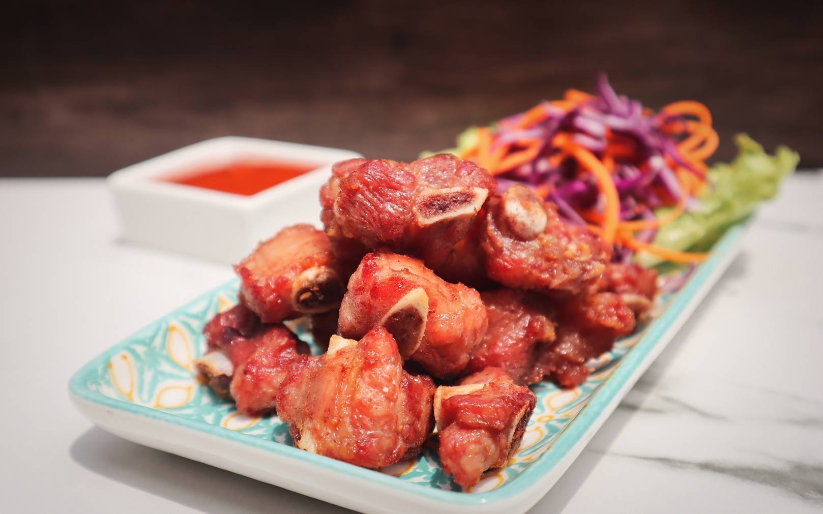ชี่โครงหมูบรั่นดี Beer soul