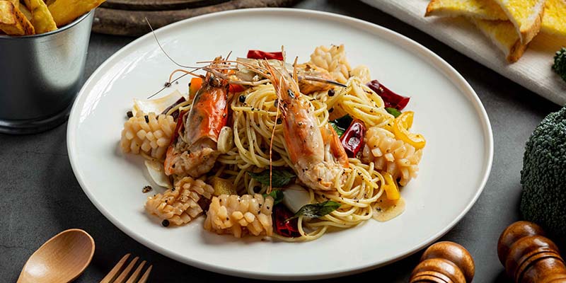 สปาเก็ตตี้ขี้เมาทะเล